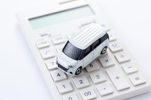 電卓とミニカー