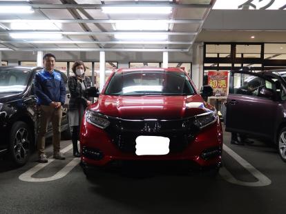 ☆S様　ホンダ　ヴェゼル　祝ご納車☆