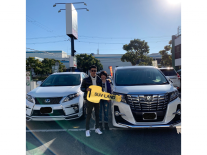 M様　トヨタ　アルファード　 DBA-AGH30W 　ご納車　祝！！