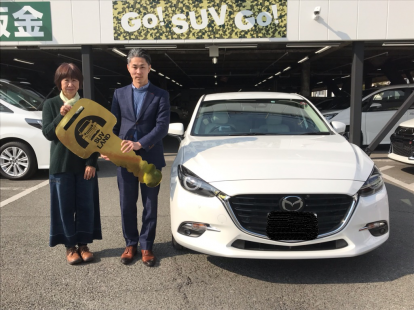 I様　マツダ　アクセラスポーツ　LDA-BMLFS　ご納車　祝！！