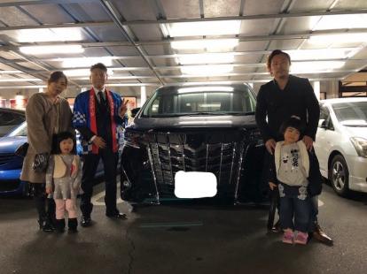 ☆M　様　トヨタ　アルファード　祝ご納車☆