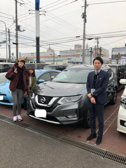 ☆祝　ご納車☆　日産　エクストレイル