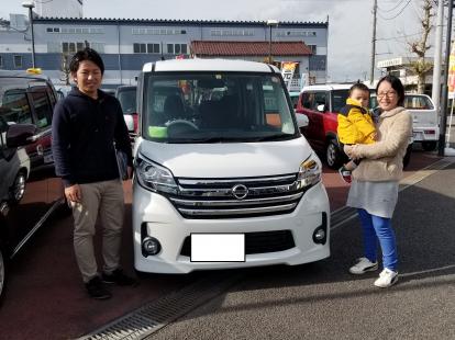 ☆祝　ご納車☆　日産　デイズルークス