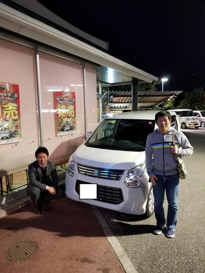 ☆祝　ご納車☆　スズキ　ワゴンR