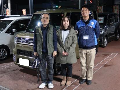 ☆祝　ご納車☆　ダイハツ　ウェイク