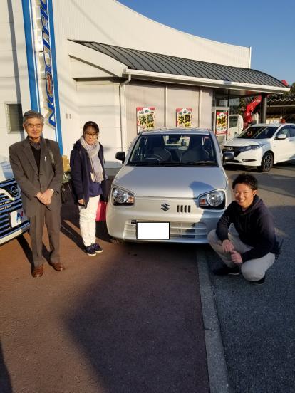 ☆祝　ご納車☆ スズキ　アルト