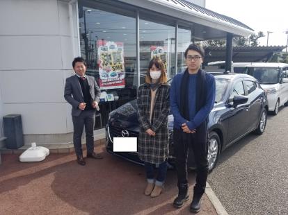 ☆祝　ご納車☆　マツダ　アクセラスポーツ