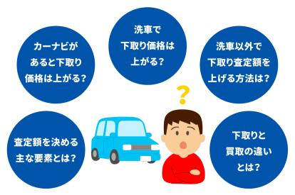 車の下取りと買取はどちらがお得？価格を左右する要素を徹底解説