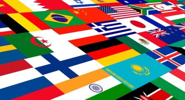 さまざまな国の国旗