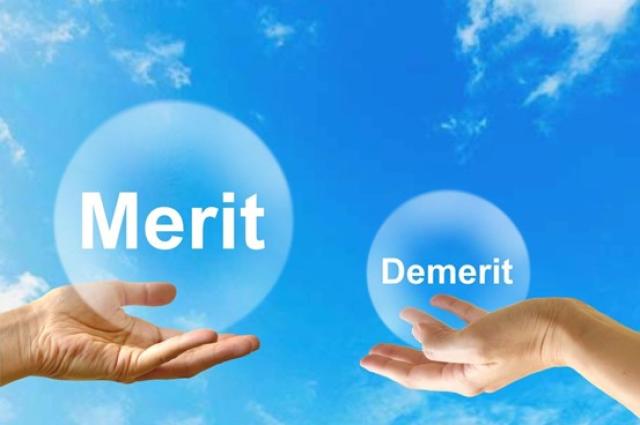 メリットとデメリットのイメージ