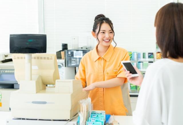 コンビニでキャッシュレス決済