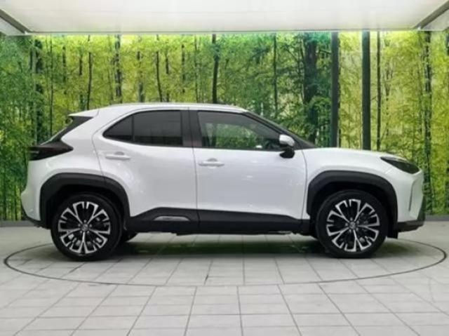 コンパクトSUVのサイドビュー