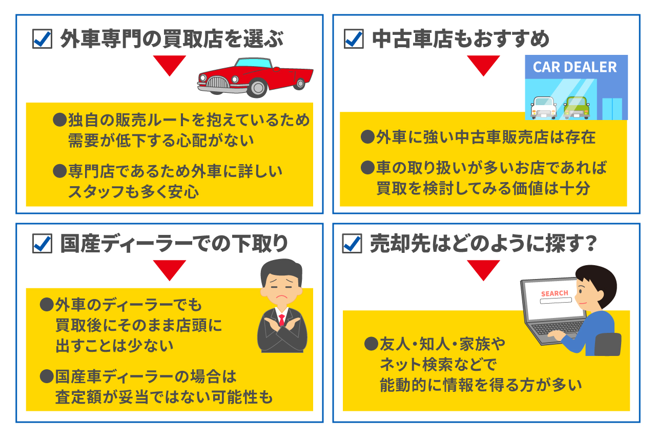 外車の買取価格が安いって本当?査定の傾向や高く売るためのポイント