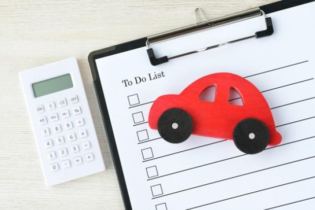自動車とやることリスト、電卓