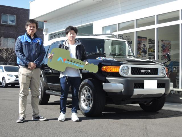 トヨタ Fjクルーザー Cba Gsj15w 祝ご納車 ネクステージ 草加店 新車 中古車の ネクステージ