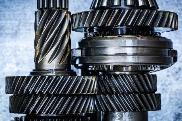 トランスミッション内部のギア