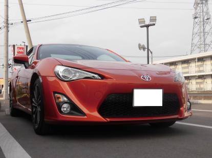 「トヨタ　８６(DBA-ZN6)」祝ご納車