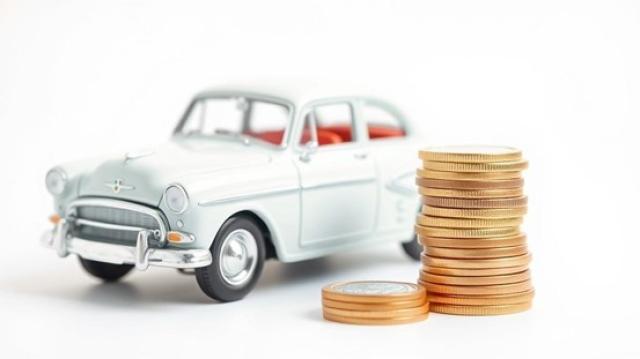 ミニカーとコイン