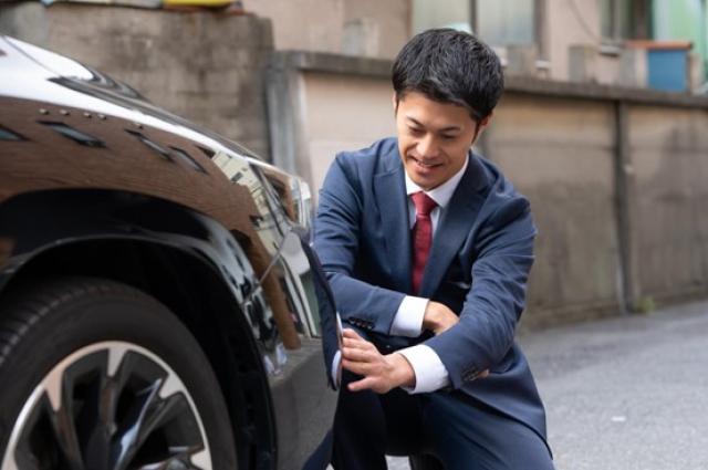 査定中の買取業者