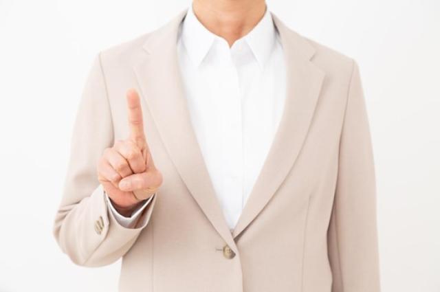 注意を促す手元