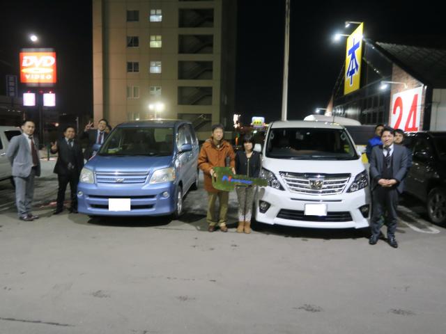 祝 ご納車 トヨタ アルファード Dba Anh25w ｓｕｖ ｌａｎｄ 札幌 新車 中古車の ネクステージ