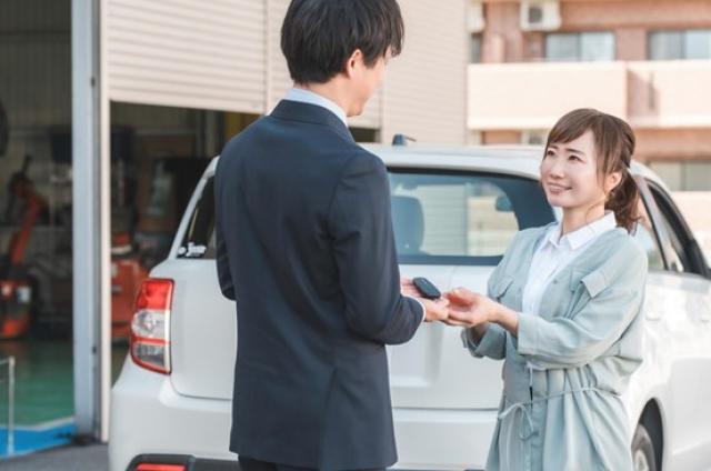 車の引き渡し