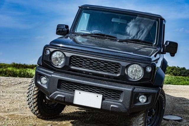 青空とジムニー