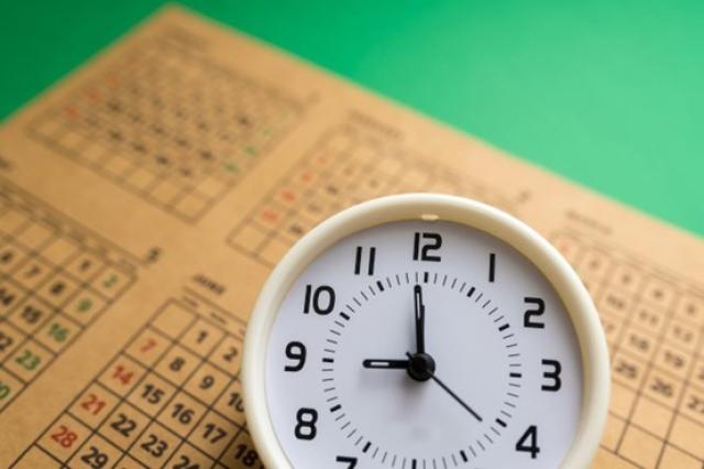 時計とカレンダー