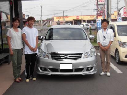 「日産　フーガ　(CBA-Y50)」祝ご納車