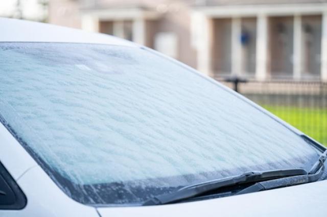 フロントガラス凍結