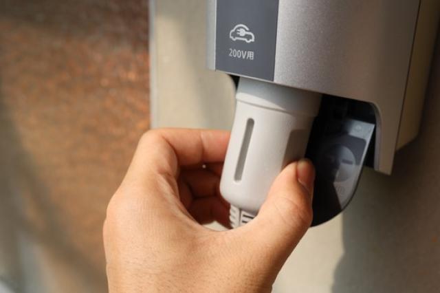 電気自動車充電用の200Vコンセント