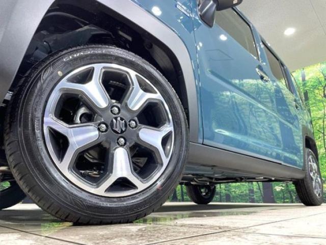 ハスラーのホイールからのビュー