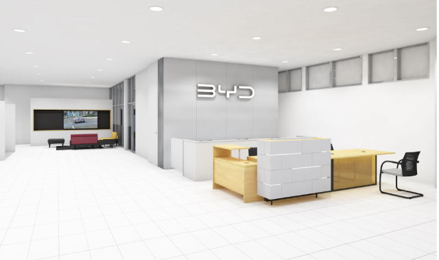 BYD AUTO 池袋 開業準備室がオープン