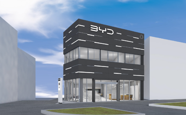 BYD AUTO 池袋 開業準備室がオープン