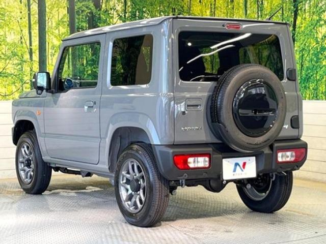 ジムニーのリアビュー