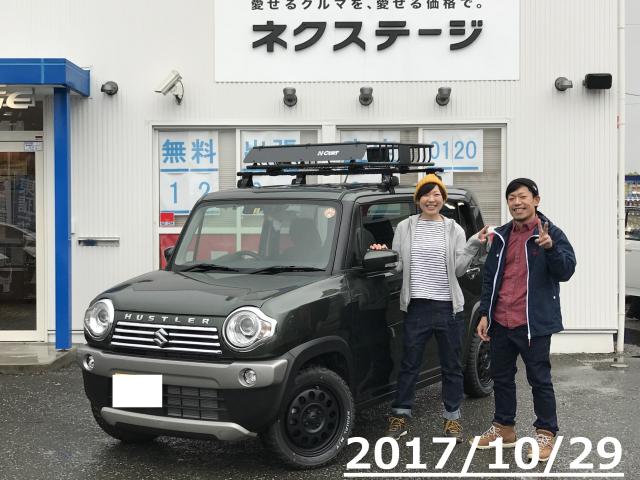 M様 スズキ ハスラー Daa Mr41s ご納車 ネクステージ 豊橋店 新車 中古車の ネクステージ