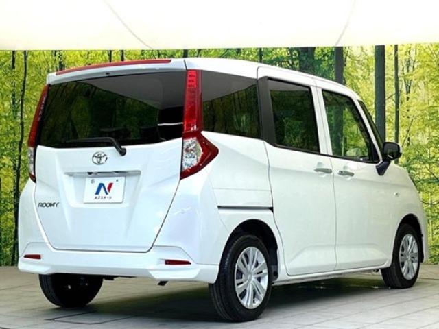 ルーミーのリアビュー