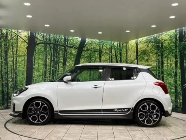 スイフトスポーツのサイドビュー