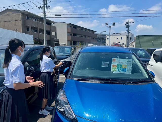 ネクステージ大高店で 岡崎市立甲山中学校の生徒さんが職場体験!