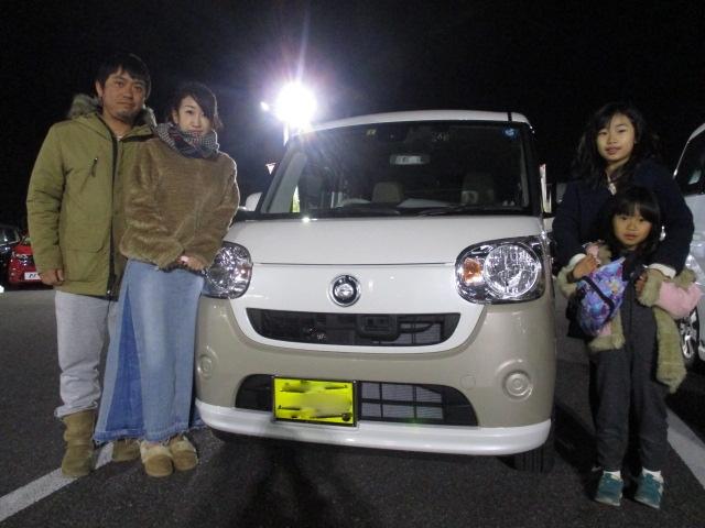 M様 祝 ダイハツ ムーヴキャンバス Dba La800s ご納車 ネクステージ 甲府バイパス店 新車 中古車の ネクステージ