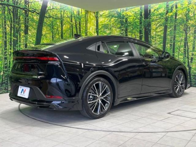 プリウスのリヤビュー