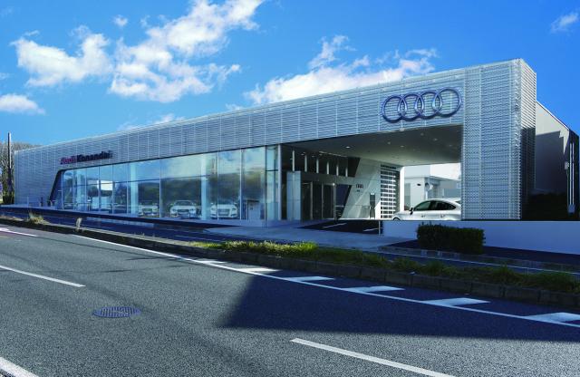 Audi港南台が地元保育園のハロウィンイベントに協賛