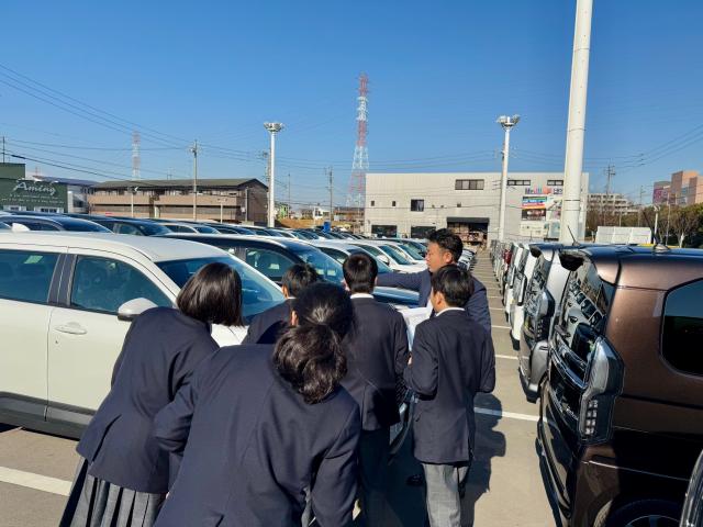 ネクステージ大高店で名古屋市立大高中学校の生徒が職場見学を実施!