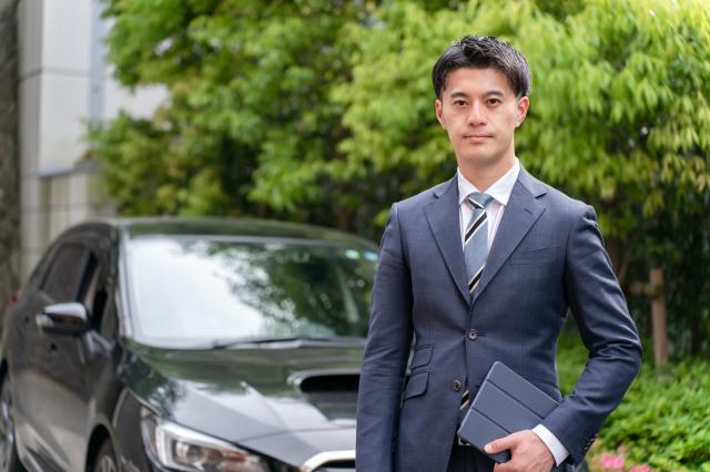 査定に来た男性