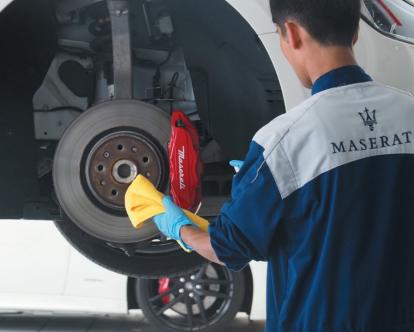 MASERATI Koto Brake Caliper Coating Campaign