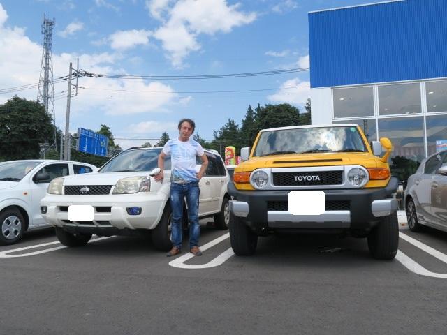 トヨタ Fjクルーザー Cba Gsj15w ご納車 ネクステージ 宇都宮店 新車 中古車の ネクステージ