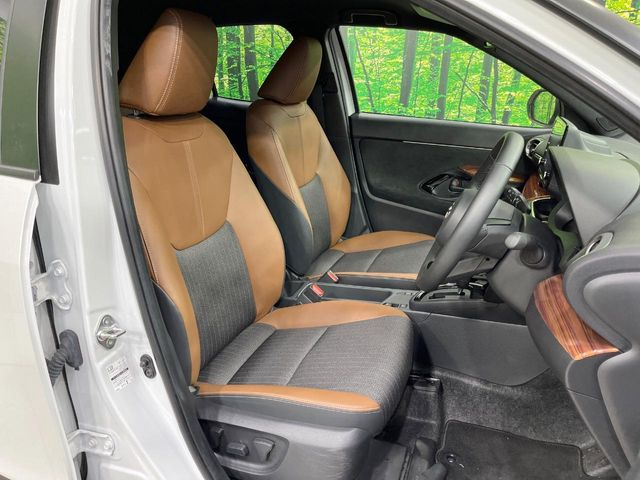 ヤリスクロス特別仕様車「Z“Adventure”」の内装