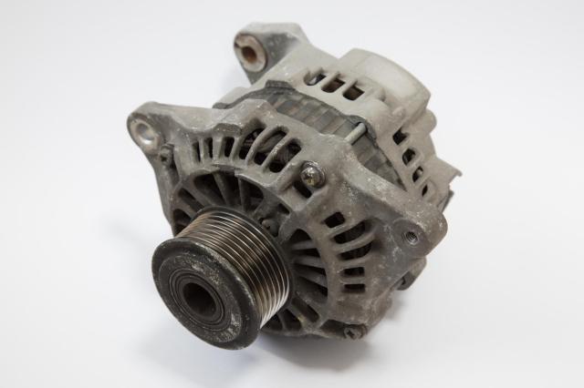 オルタネーターの交換作業で取り外した部品