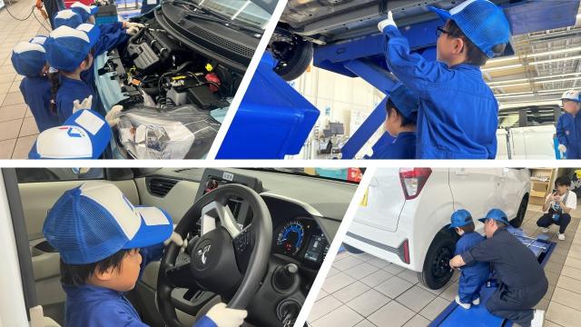 ネクステージ江南店・富士店・津店の3会場にて『こどもお仕事体験!キッズメカニック』を開催しました