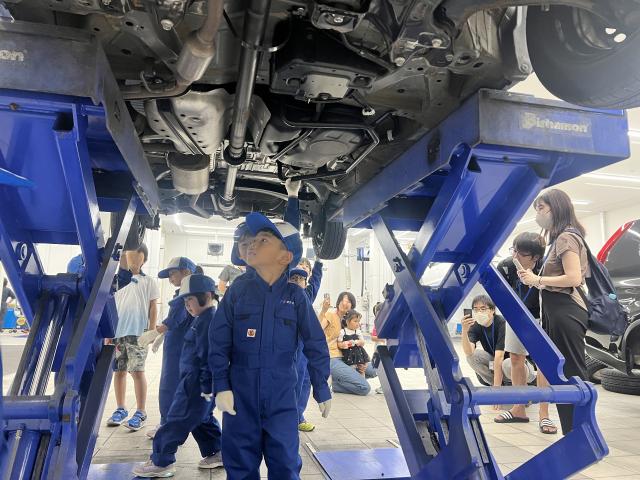 ネクステージ札幌厚別店で『こどもお仕事体験！キッズメカニック』を開催しました！